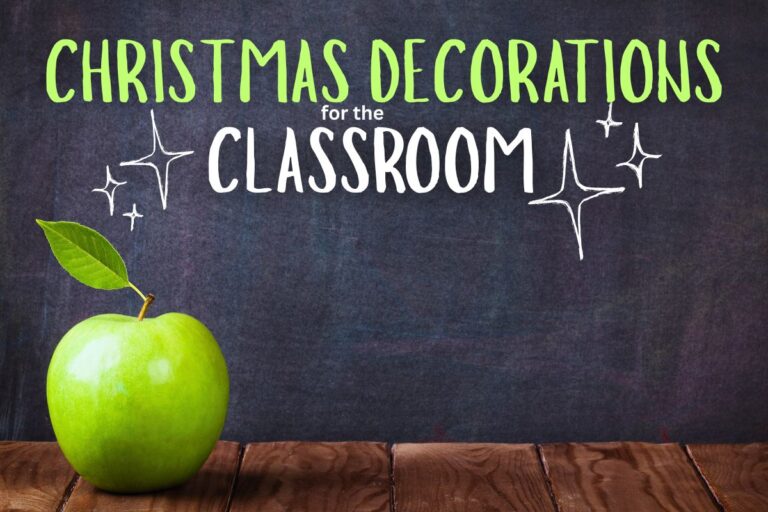 9 Christmas Decorations in the Classroom Ideas